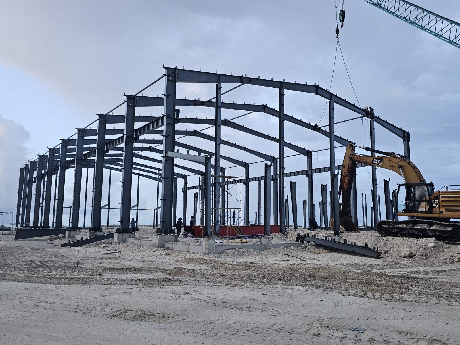 Prefabricated Steel Warehouse in Maldives